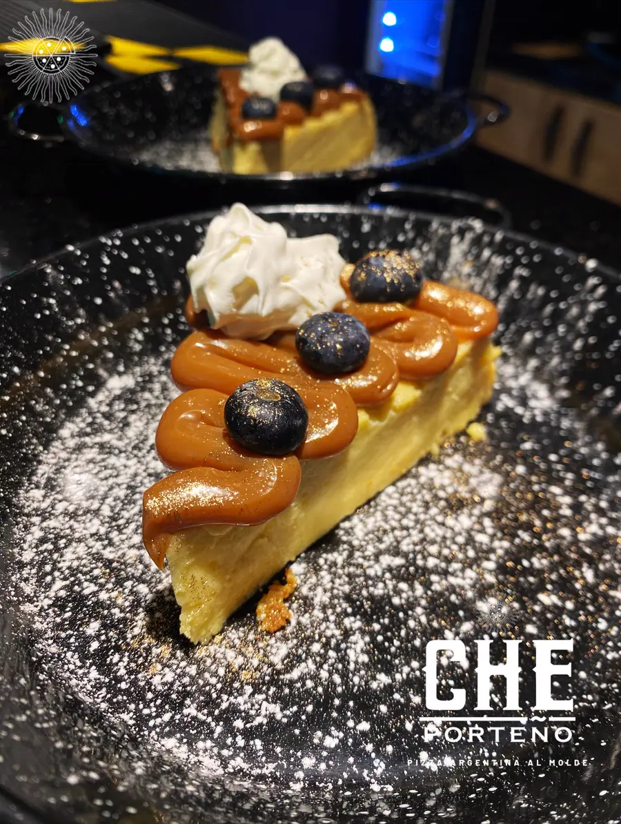 Flan con dulce de leche de Che Porteño